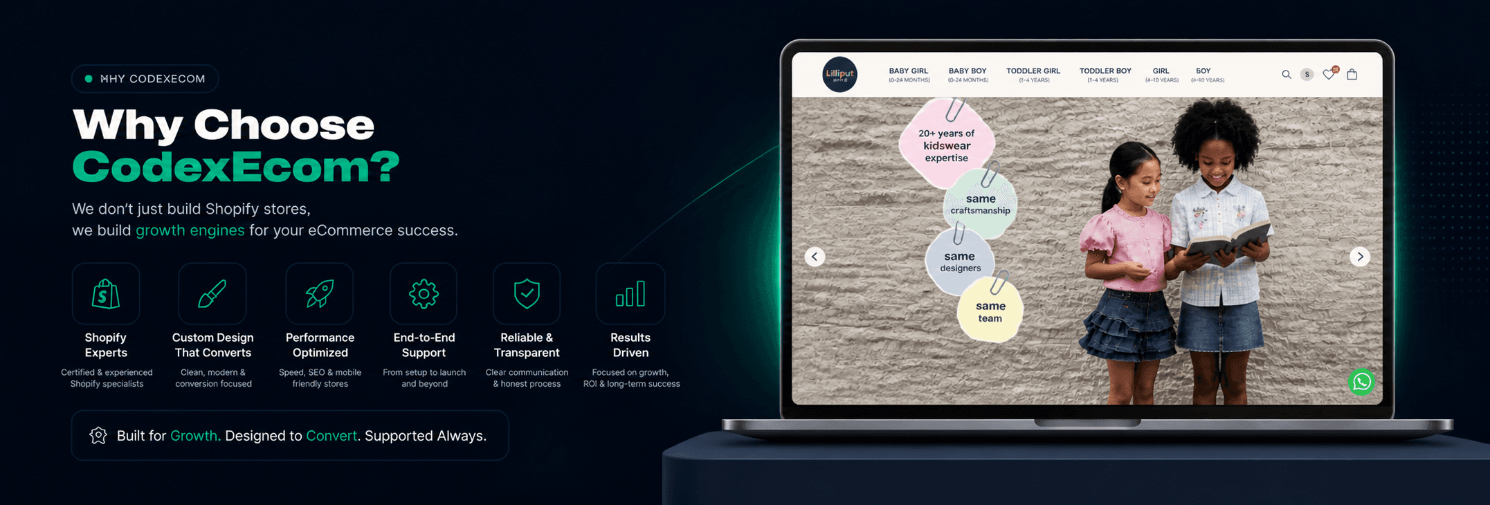 Shopify Store Design